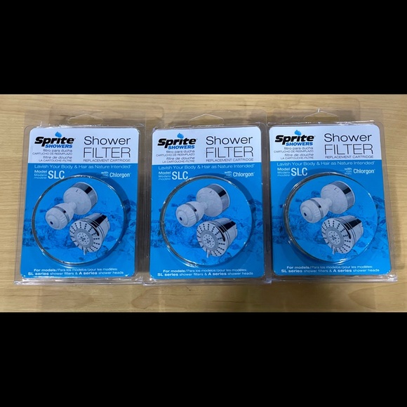 sprite showers Bath Brand New Sprite Shower Filters 3 Pack Slim